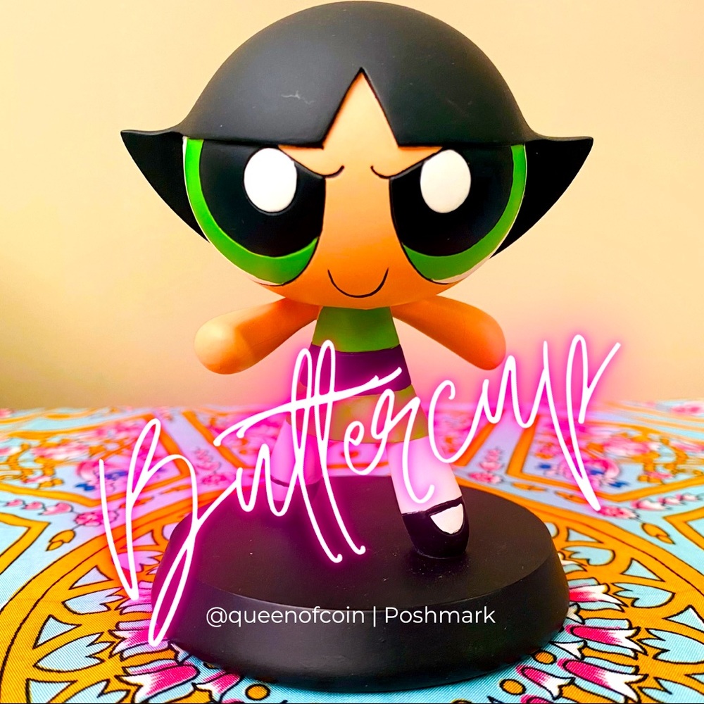 Buttercup 💚 Powerpuff Girls 💕 RARE STATUE!